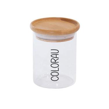 Imagem de Pote Hermético Redondo Empilhável (200 ml) Colorau - Oikos, Colorau