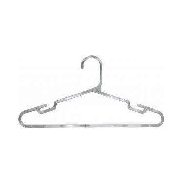 Imagem de Cabide de Acrílico Adulto Transparente para Roupas - PlastServ