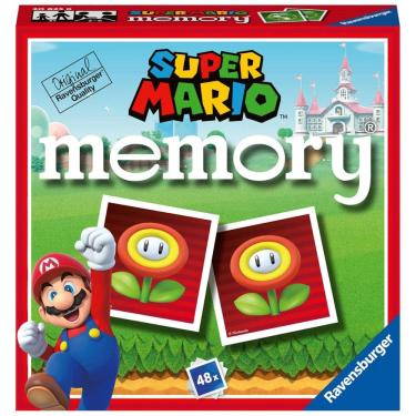 Imagem de Jogo de Tabuleiro Ravensburger Memory Super Mario - Versão Italiana - Para Crianças de 3 Anos ou Mais