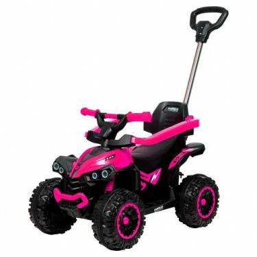 Imagem de Quadriciclo Elétrico 6V Infantil Carrinho Pimpi Flash Wheels Cor Rosa 