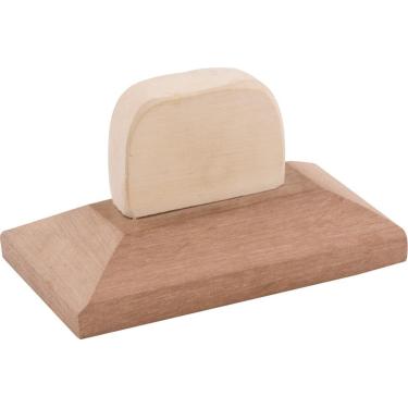 Imagem de Desempenadeira madeira 7,5x12,5cm sem espuma - Vonder