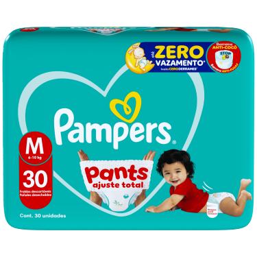 Imagem de Fralda Descartável Pampers Pants Mega M 30 Unidades