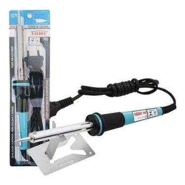 Imagem de Ferro De Solda Com Suporte 70w Fame Pro 127v Inmetro