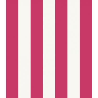 Imagem de Papel de Parede Line Art Listrado Rosa HK190101 - Rolo: 10m x 0,53m