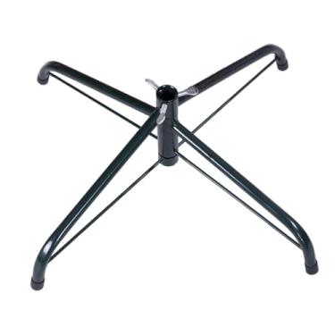Imagem de UGPLM Suporte dobrável para árvore de Natal, estrutura sólida de metal, substituição para árvores falsas/reais, base para árvore de Natal para festa, 19mm Tube X 30cm