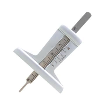 Imagem de Generic Medidor de profundidade de sulco de pneu de veículo, ferramenta universal para reparo de pneus, acessórios para carro, dispositivo para medição de
