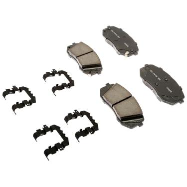 Imagem de ACDelco Kit de pastilhas de freio a disco frontal de cerâmica profissional 17D1855CHF1