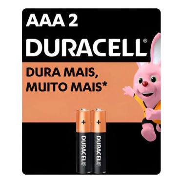 Imagem de Pilha alcalina duracell aaa8 blister c/ 2 unidades - unidade