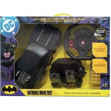 Imagem de Carrinho de Controle Remoto Batman Batmovel Filme 2022 Candide
