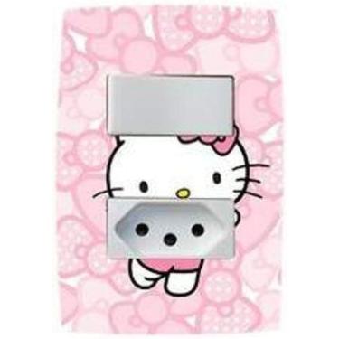 Imagem de Adesivo De Interruptor Hello Kitty Mod 03