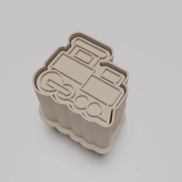 Imagem de Ejetor Modelador Para Doces TREM TRENZINHO Brigadeiros Docinhos Massa 