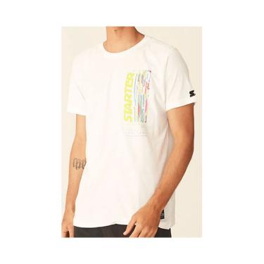 Imagem de Camiseta Básica Masculina Estampada Off White T773A - Starter