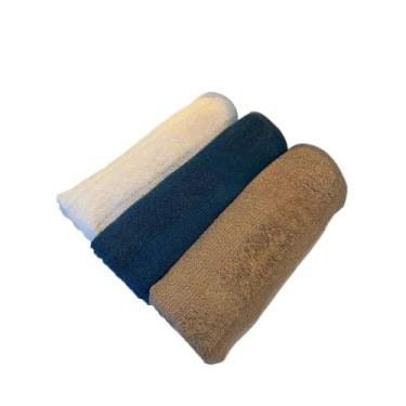 Imagem de Toalha Banhão Grossa e Macia, Conforto Superluxo no Banho(Branco, Fen e Petróleo)