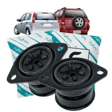 Imagem de Par Coxim Amortecedor Traseiro RUHM Fiesta Ecosport - 32879, Ruhm, 328