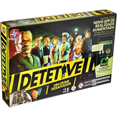 Imagem de Brinquedo Infantil Jogo Tabuleiro Detetive Com Aplicativo ESTRELA
