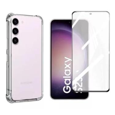 Imagem de Capa Capinha Case + Película de Cerâmica para Samsung Galaxy S23
