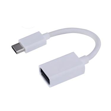 Imagem de Cabo Otg Usb Tablet CelularCabo OTG Cor Branco Cabo Conector V8 Cor Branco