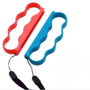 Imagem de Alça para interruptor de jogos | Aderência confortável para Switch Joy-Con – Acessório ergonômico do controle para alívio da fadiga das mãos – Acessório de jogo antiderrapante para crianças e adultos