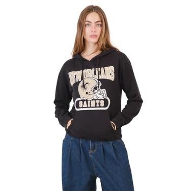 Imagem de Ultra Game Moletom feminino com capuz super macio oficial da NFL