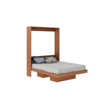 Imagem de Cama de Casal Articulada Dobrável MultifuncionalCM8016 Amêndoa - Tecno Mobili