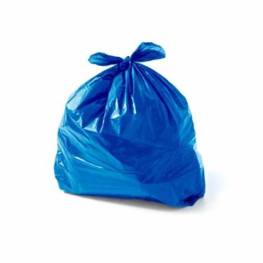 Imagem de Saco Lixo Azul 100l 4kg Com 50un