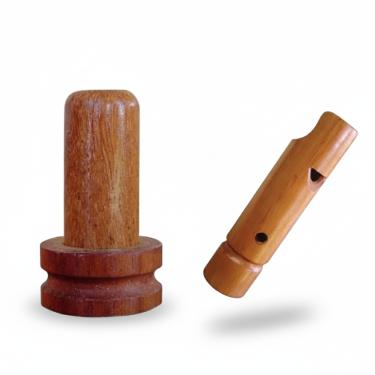 Imagem de Apito Juriti Pomba Asa Branca + Apito Marreca Caneleira