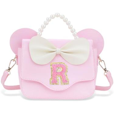Imagem de Luchike Presentes de aniversário para meninas – Bolsa tiracolo infantil para princesas, presentes de Natal, Rosa - P