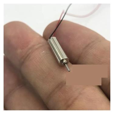 Imagem de 5 peças 4 mm x 12 mm CC 3 V 3,7 V 4,2 V 64000 RPM Arranque eletrônico de alta velocidade sem núcleo 0,7 mm eixo para helicóptero drone modelo de brinquedo RC