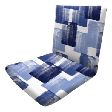 Imagem de GZYLCH Capa universal dobrável para cadeira de jogos, capa elástica ajustável para cadeira de chão, capa protetora lavável para sala de estar, B