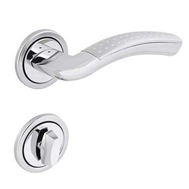 Imagem de Fechadura Hebe Wc, Arouca Fechaduras, 5095542/55-ZC/ZCE, Cromado/Cromado Escovado