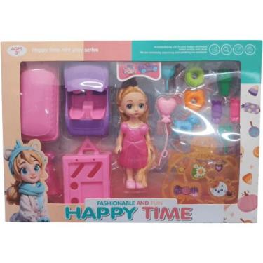 Imagem de Boneca Happy Time com Acessórios - Futuro