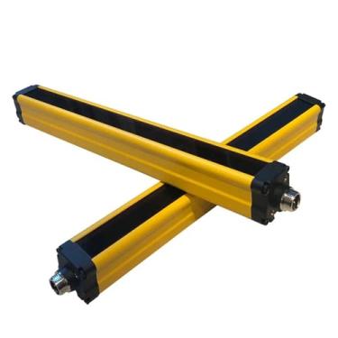 Imagem de Interruptor de sensor de cortina de luz de segurança, dispositivo de segurança de grade, equipamento de automação, CC 24 V, 10 mm, 28 feixes, NPN, NPN (digitalização máxima 10M_NPN)