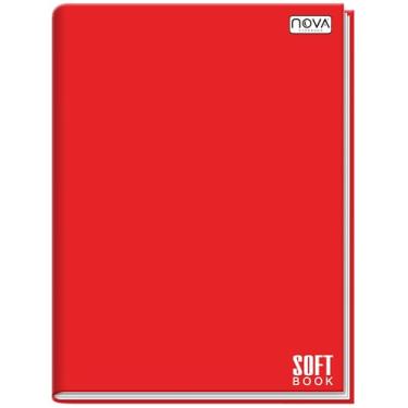 Imagem de CADERNO BROCHURA C/D 1/4 COSTURADO 80 FLS VERMELHO
