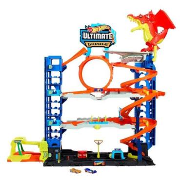 Imagem de Hot wheels city pista ultimate garage dragão - mattel hkx48
