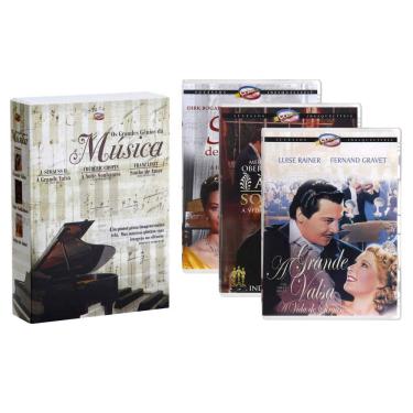 Imagem de 'Os Grandes Genius da Musica (Box com 6 Dvds)