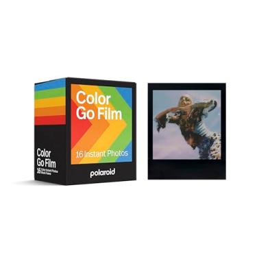 Imagem de Polaroid Película Go Color - Moldura preta (16 fotos) (6211) - Compatível apenas com câmera Polaroid Go