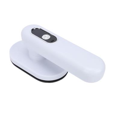 Imagem de Fockety Ferro de passar roupa sem fio, portátil, para viagens, com 3 configurações de temperatura, dobrável e recarregável, ideal para uso em casa, viagens e viagens a negócios.