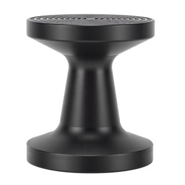 Imagem de Fabater Tamper de café de Dupla Face, Martelo de Prensa de pó Expresso de Dupla Face PP Preto Com Base de Rosca Plana para Máquina de café, Ferramenta de Cozinha para Uso Doméstico e (51MM)