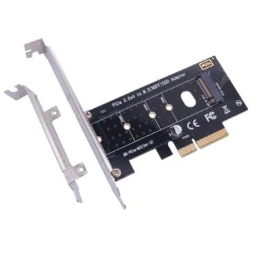 Imagem de Adaptador M.2 NVME para PCIe 3.0 x4 SSD NVME para placa de expansão PCIe suporta slots PCI-Express X4 X8 X16