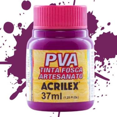 Imagem de Tinta PVA Fosca para Artesanato 37ml Acrilex - Cores Quentes - 03240, 