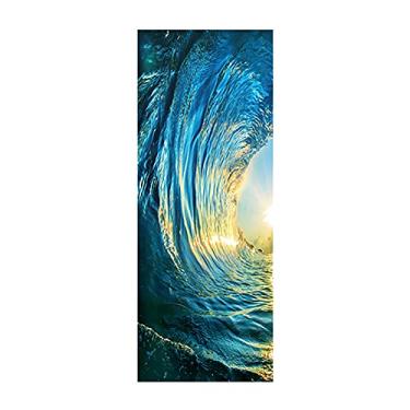 Imagem de Adesivo de Mural Porta 3D Removível Autoadesivo Vinil Arte para Decoração Residencial