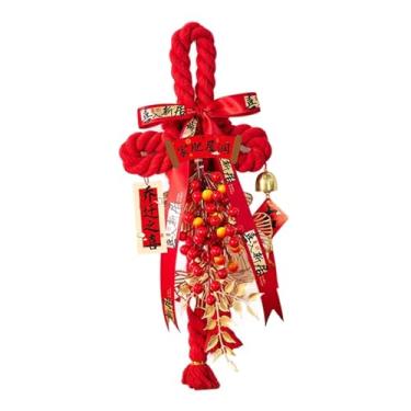 Imagem de Fancyes Pingente de Nó Chinês, Decoração para o Festival da Primavera, Decoração Feng Shui para o Ano Lunar, para Loja, Parede, Teto, Restaurante, Style D