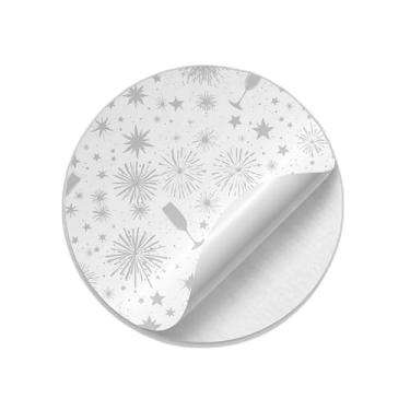 Imagem de Ladrilho Decorativo de Cerâmica Com Estampa de Foguetes e Estrelas