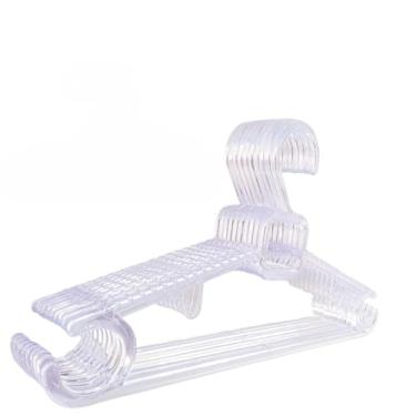 Imagem de Cabides Acrilico Transparente Adulto Resistente(20 Unidades)