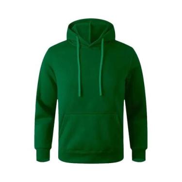 Imagem de Moletom Unissex De Fleece 2023 Casual Esportivo Preto E Branco Minimal