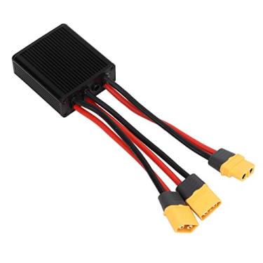 Imagem de Generic Conversor de Bateria Dupla para Bicicleta Elétrica Aumenta a Capacidade para Bicicletas de 20V-72V Adaptador XT60 para Pilotos Em Liga de Alumínio (20A)