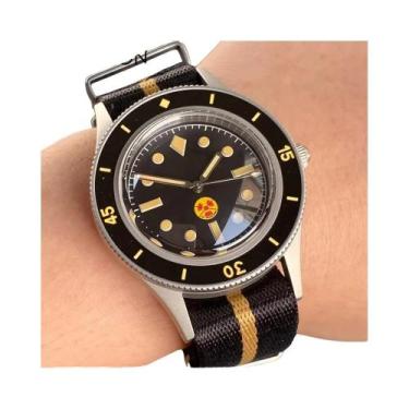 Imagem de Relógio De Mergulho Automático Masculino 40mm 200m À Prova D'Água Com 