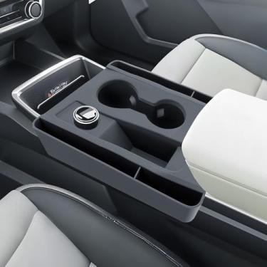 Imagem de BIBIBO Capa decorativa para painel de câmbio de marchas de silicone para Chevy Equinox 2025 2026 Chevy Equinox (LT/RS/ACTIV) 2025-2026 com controle de câmbio de marchas (não serve para Equinox EV)