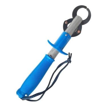 Imagem de Alicate De Pesca Pega Peixe Pinça Garra Com Balança Ate 21 Kg Reforçad