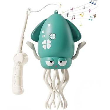 Imagem de Brinquedo Interativo Lula Polvo Dançante com Luzes, Música e Cabo USB – Divertido e Educativo para Crianças (Verde)